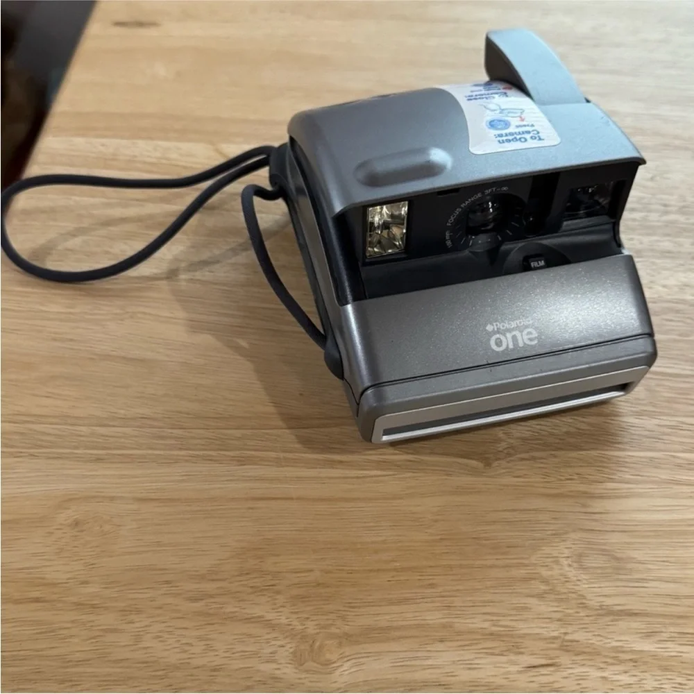 Polaroid One Instant Camera - Black and Silver